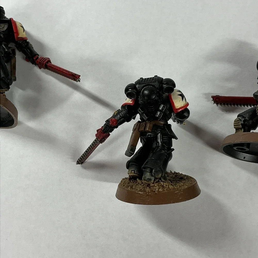 Warhammer 40k Assault Interccessors Space Marine‎ Black Templar Primaris Painted
